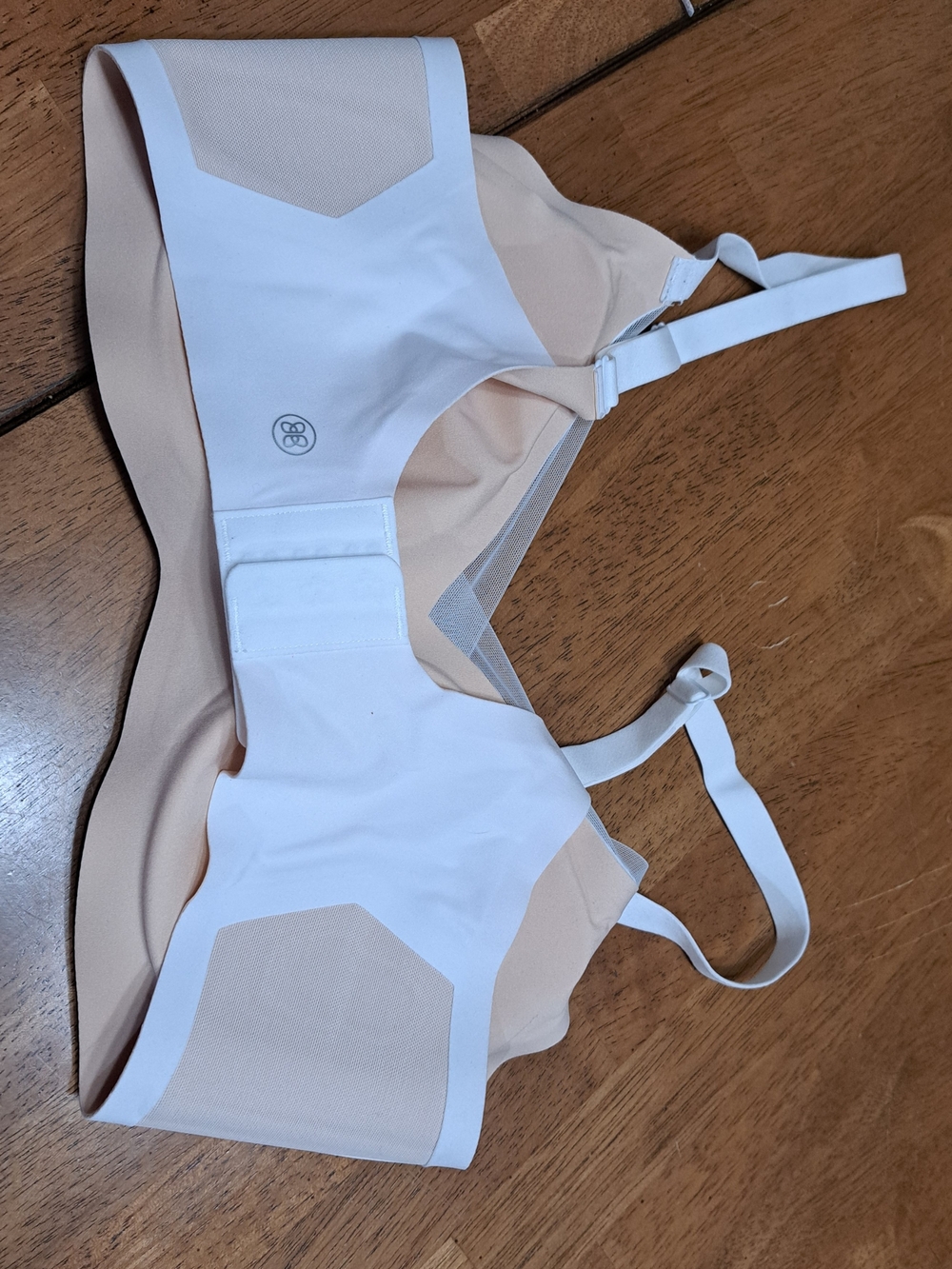 Honeylove White/Ivory Wireless Liftwear Bra - Picture 4 of 7